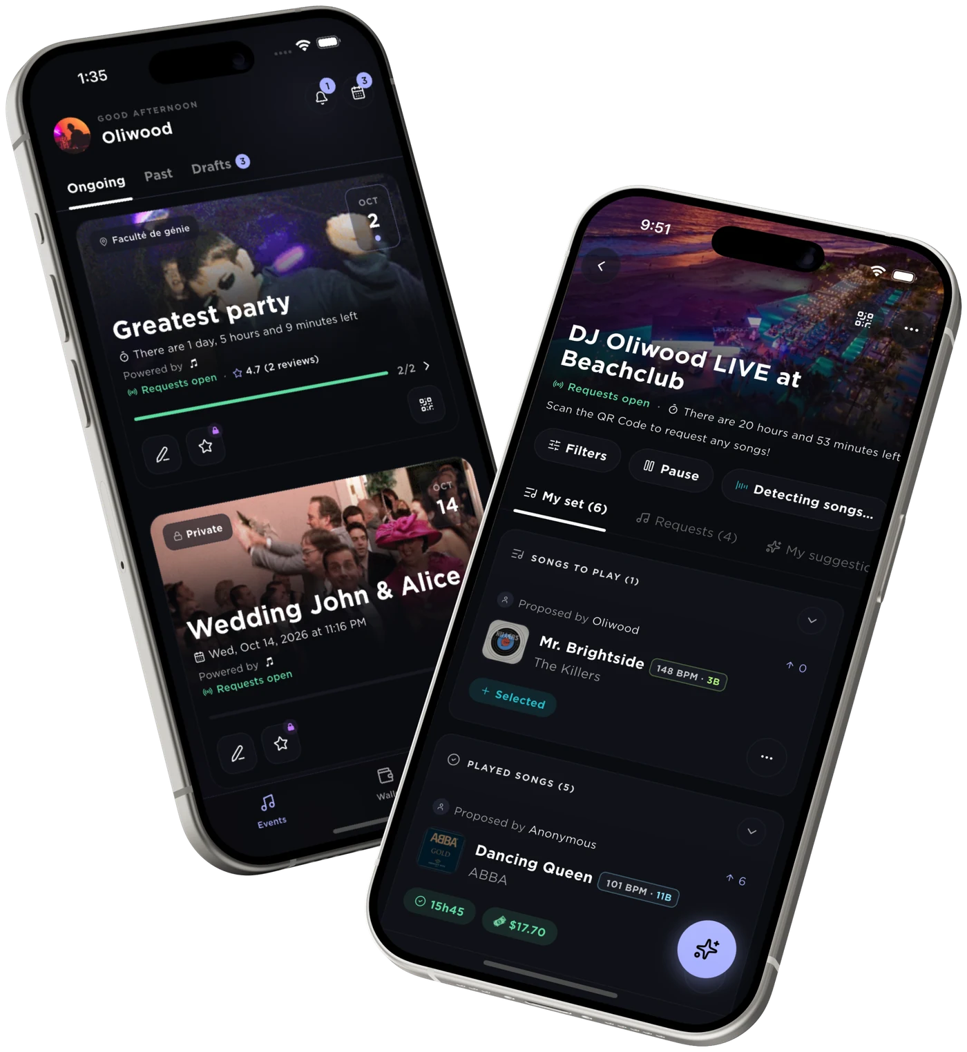 SpecialRequest app